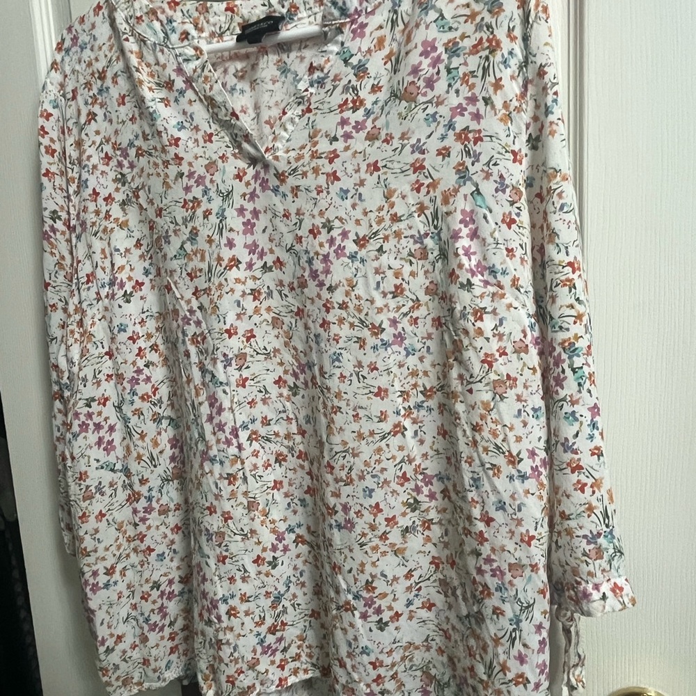 Floral Print Jones New York Women's Top